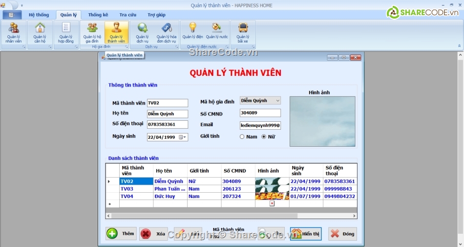 Source Code,phần mềm quản lý,chung cư,Full chức năng